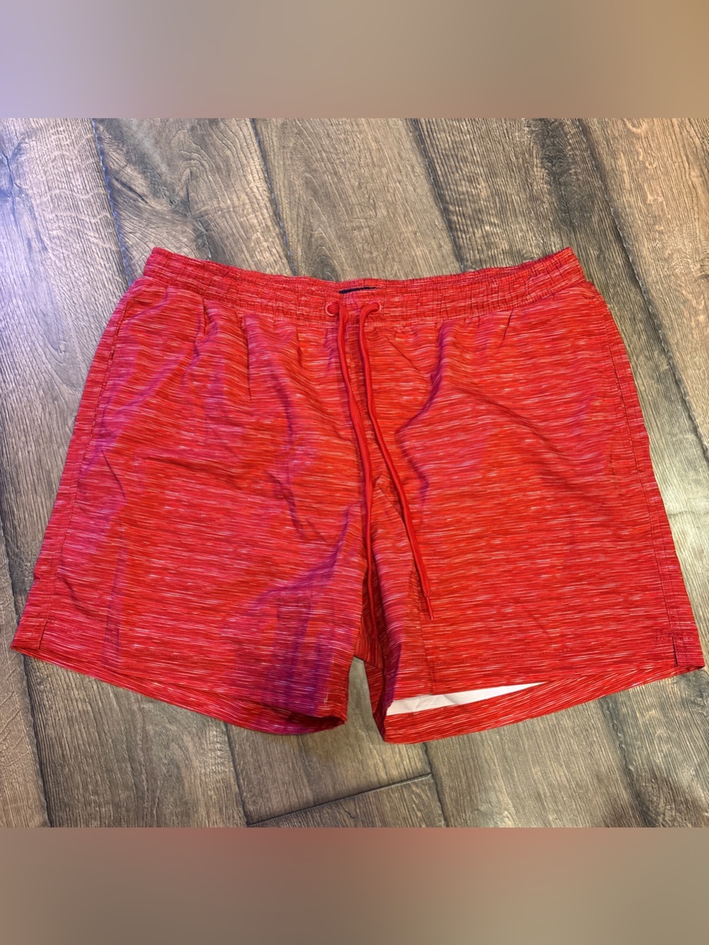 Fashion Nova Men’s Red Swim Trunks